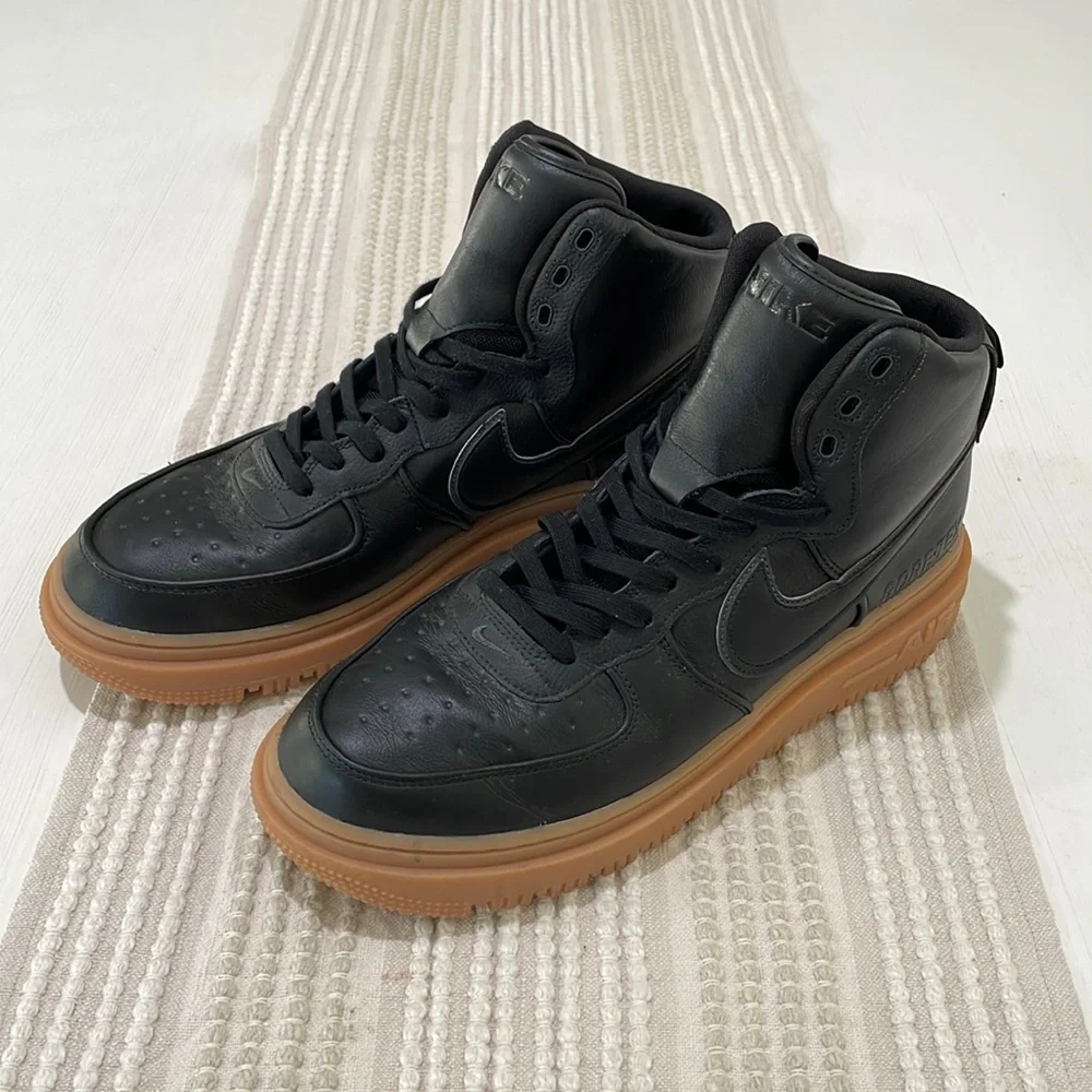 Nike | Shoes | Nike Air Force Gtx Goretex Boots In Blackgum Mens